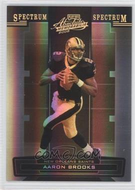 2005 Playoff Absolute Memorabilia - [Base] - Spectrum Gold #93 - Aaron Brooks /25