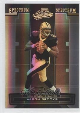 2005 Playoff Absolute Memorabilia - [Base] - Spectrum Gold #93 - Aaron Brooks /25