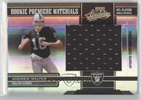 Rookie Premiere Materials - Andrew Walter #/50