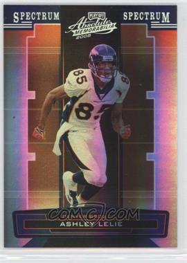 2005 Playoff Absolute Memorabilia - [Base] - Spectrum Silver #51 - Ashley Lelie /100