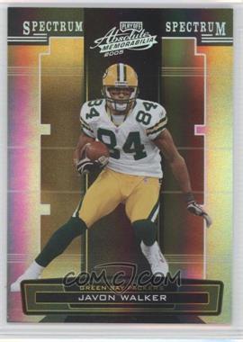 2005 Playoff Absolute Memorabilia - [Base] - Spectrum Silver #60 - Javon Walker /100