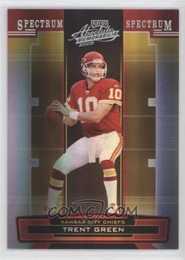 2005 Playoff Absolute Memorabilia - [Base] - Spectrum Silver #77 - Trent Green /100