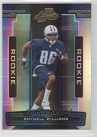 Roydell Williams #/999