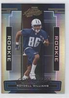 Roydell Williams #/999