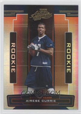 2005 Playoff Absolute Memorabilia - [Base] #175 - Airese Currie /999