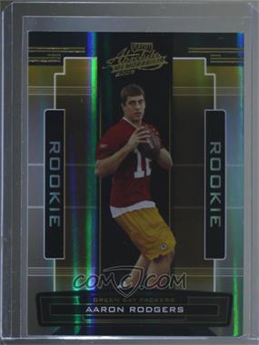 2005 Playoff Absolute Memorabilia - [Base] #180 - Aaron Rodgers /999