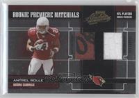 Rookie Premiere Materials - Antrel Rolle #/750