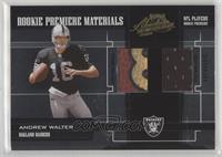 Rookie Premiere Materials - Andrew Walter #/750