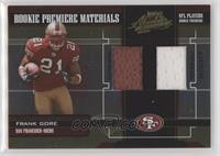 Rookie Premiere Materials - Frank Gore [EX to NM] #/750