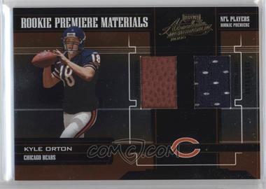 2005 Playoff Absolute Memorabilia - [Base] #219 - Rookie Premiere Materials - Kyle Orton /750
