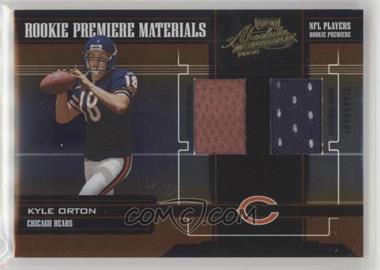 2005 Playoff Absolute Memorabilia - [Base] #219 - Rookie Premiere Materials - Kyle Orton /750