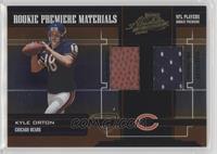 Rookie Premiere Materials - Kyle Orton #/750