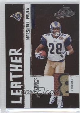 2005 Playoff Absolute Memorabilia - Leather #LL-44 - Marshall Faulk /250