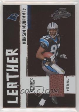 2005 Playoff Absolute Memorabilia - Leather #LL-48 - Muhsin Muhammad /250 [EX to NM]