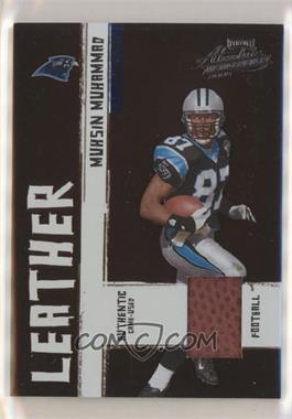 2005 Playoff Absolute Memorabilia - Leather #LL-48 - Muhsin Muhammad /250