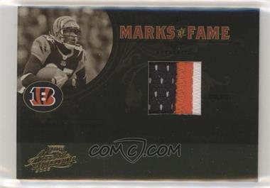 2005 Playoff Absolute Memorabilia - Marks of Fame - Materials Prime #MF-4 - Chad Johnson /25