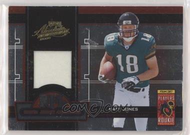 2005 Playoff Absolute Memorabilia - NFL Rookie Jersey Collection #4 - Matt Jones