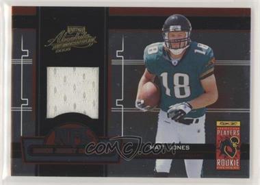 2005 Playoff Absolute Memorabilia - NFL Rookie Jersey Collection #4 - Matt Jones