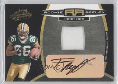 2005 Playoff Absolute Memorabilia - Rookie Reflex Materials - Autographs #RR-18 - Terrence Murphy /100