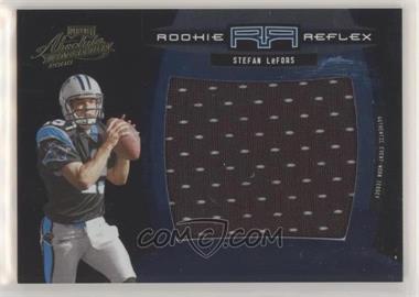 2005 Playoff Absolute Memorabilia - Rookie Reflex Materials - Jumbo #RR-17 - Stefan LeFors /25