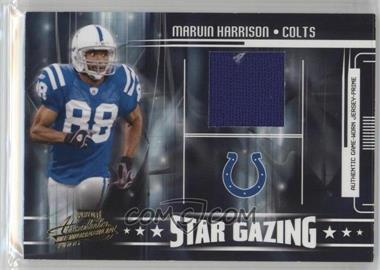 2005 Playoff Absolute Memorabilia - Star Gazing Materials #SG - 21 - Marvin Harrison /150