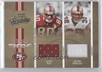 Jerry Rice, Kevan Barlow #/150