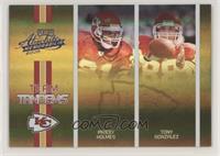 Priest Holmes, Tony Gonzalez #/150