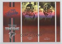 Michael Vick, T.J. Duckett #/150