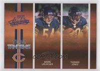 Brian Urlacher, Thomas Jones #/150