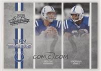 Peyton Manning, Edgerrin James #/250