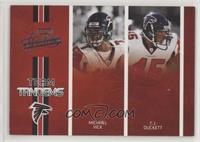 Michael Vick, T.J. Duckett #/250