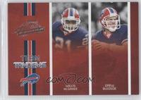 Willis McGahee, Drew Bledsoe #/250