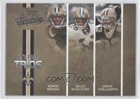 Aaron Brooks, Deuce McAllister, Donte Stallworth #/150