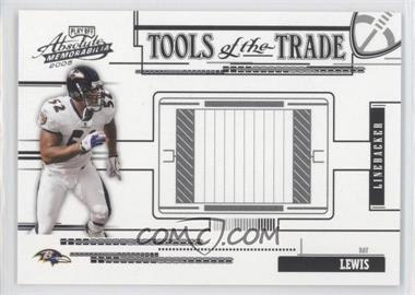 2005 Playoff Absolute Memorabilia - Tools of the Trade - Black #TT-74 - Ray Lewis /100