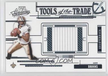2005 Playoff Absolute Memorabilia - Tools of the Trade - Blue #TT-1 - Aaron Brooks /150