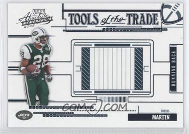 2005 Playoff Absolute Memorabilia - Tools of the Trade - Blue #TT-20 - Curtis Martin /150