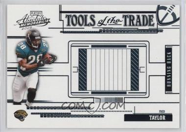 2005 Playoff Absolute Memorabilia - Tools of the Trade - Blue #TT-33 - Fred Taylor /150