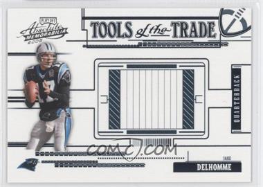 2005 Playoff Absolute Memorabilia - Tools of the Trade - Blue #TT-36 - Jake Delhomme /150