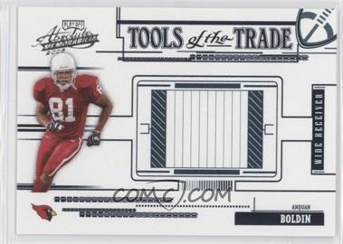 2005 Playoff Absolute Memorabilia - Tools of the Trade - Blue #TT-5 - Anquan Boldin /150