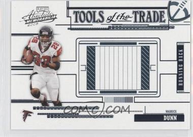 2005 Playoff Absolute Memorabilia - Tools of the Trade - Blue #TT-98 - Warrick Dunn /150