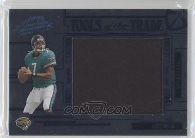 2005 Playoff Absolute Memorabilia - Tools of the Trade - Jumbo Black Materials #TT-12 - Byron Leftwich /5