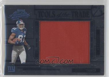 2005 Playoff Absolute Memorabilia - Tools of the Trade - Jumbo Black Materials #TT-3 - Amani Toomer /5