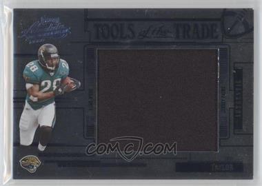 2005 Playoff Absolute Memorabilia - Tools of the Trade - Jumbo Black Materials #TT-33 - Fred Taylor /5