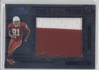 2005 Playoff Absolute Memorabilia - Tools of the Trade - Jumbo Black Materials #TT-5 - Anquan Boldin /5