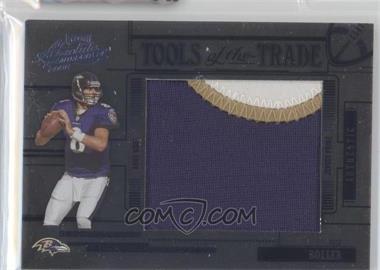 2005 Playoff Absolute Memorabilia - Tools of the Trade - Jumbo Black Materials #TT-52 - Kyle Boller /5