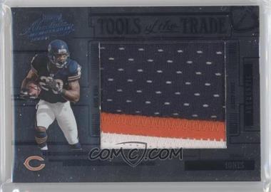 2005 Playoff Absolute Memorabilia - Tools of the Trade - Jumbo Black Materials #TT-90 - Thomas Jones /5