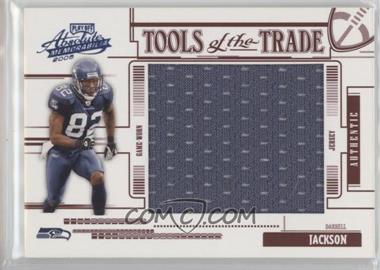 2005 Playoff Absolute Memorabilia - Tools of the Trade - Jumbo Red Materials #TT-22 - Darrell Jackson /10