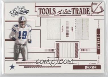 2005 Playoff Absolute Memorabilia - Tools of the Trade - Red Double Materials #TT-51 - Keyshawn Johnson /100