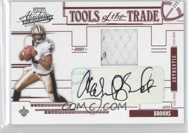 2005 Playoff Absolute Memorabilia - Tools of the Trade - Red Materials #TT-1 - Aaron Brooks /100