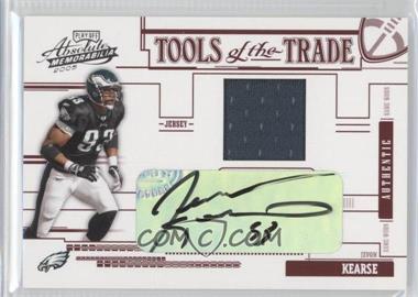 2005 Playoff Absolute Memorabilia - Tools of the Trade - Red Materials #TT-43 - Jevon Kearse /100